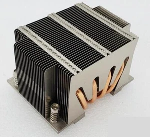 Intel LGA2011 2u case server rectangular thermal CPU cooler no fan copper - Picture 1 of 2