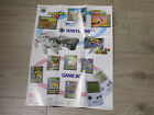 Poster Plakat Werbeplakat Retro GameBoy Pocket Game Boy GB / Nintendo 64 N64