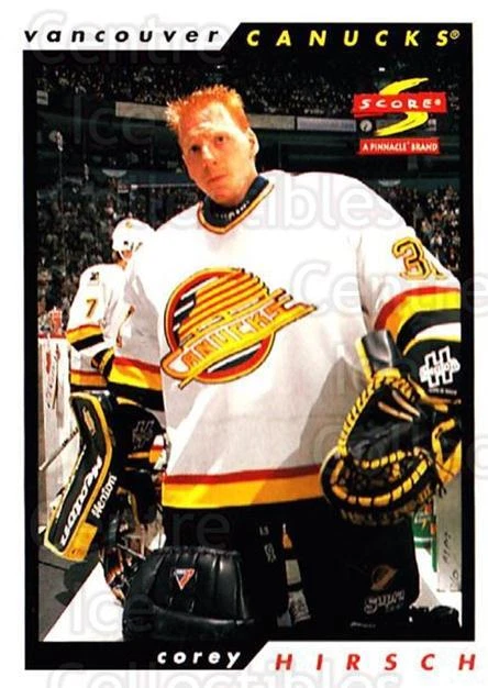 1996-97 Score #149 Corey Hirsch - Image 1 of 1