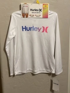 Hurley Lightweight Quick Dry Rash Guard UPF 50 Girls 5/6 Orig $26  - Picture 1 of 5
