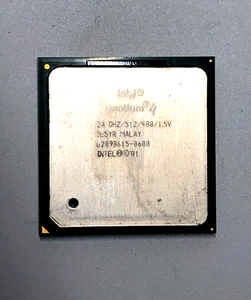 Intel Pentium 4 CPU Processor SL5YR 2A GHZ/512/400 Socket 478 Skt PC Desktop - Picture 1 of 2