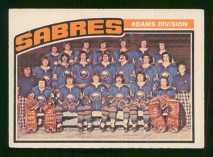 SABRES TEAM 1976-77 O-PEE-CHEE 76-77 NO 134 EX+ 53960 - Bild 1 von 2