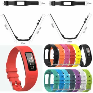 Pulsera deportiva de silicona correa de muñeca para Garmin Vivofit 2/1 rastreador de actividad - Imagen 1 de 24