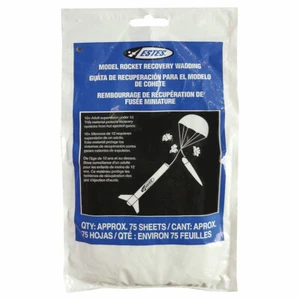 Estes Recovery Wadding (Approx 72 Sheets) Model Rocket Rocketry 2274 New Packet - Picture 1 of 3