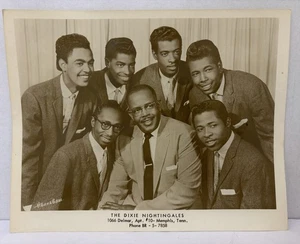 Rare 1950-60s THE DIXIE NIGHTINGALES Black AA Gospel R&B Photo MEMPHIS TENNESSEE - Bild 1 von 7