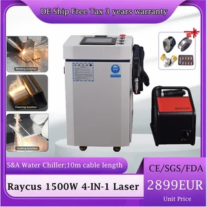 1500W Raycus Laser Metal Welder Laser Welding Cutting Cleaner Handheld EU Ship - Bild 1 von 16