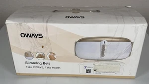 OWAYS Slimming Belt Adjustable Vibration 4-massage modes Corded AW-SO15 Tested - Picture 1 of 6