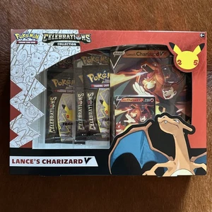 Pokémon Celebrations Kollektion Lance's Charizard V Box 2021 - Bild 1 von 2