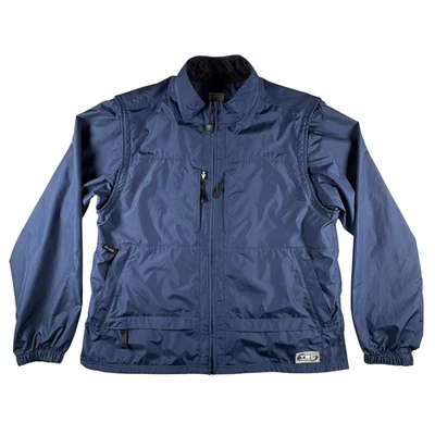 SCOTTeVEST TEC 2.0S Get Wired Mens L Convertible Jacket Vest Navy Travel Tech - Image 1 of 4