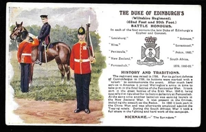 The Duke of Edinburgh's - Militaria - Carte postale (postcard) - Bild 1 von 2