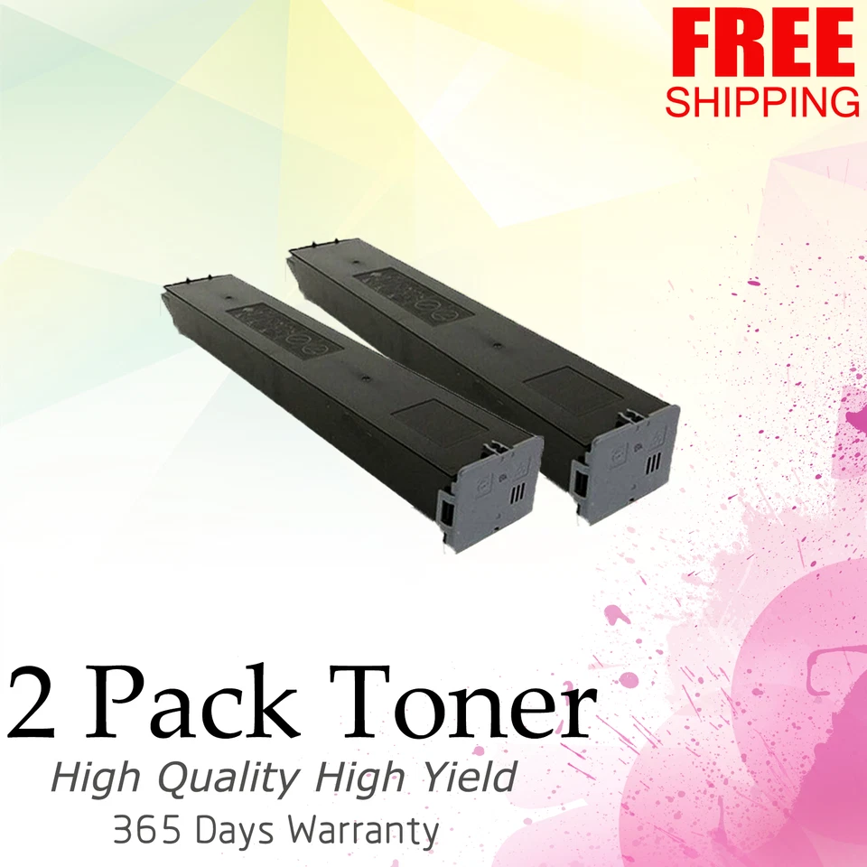 2 Pack Sharp MX-60NTBA Toner Black for Sharp MX-3570N MX-3550N MX-5050V Printer - Image 1 of 1