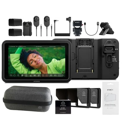 Atomos Shinobi II 5-Inch HDMI 4K Monitor with Atomos 5-inch Creator Kit Bundle - Image 1 of 4