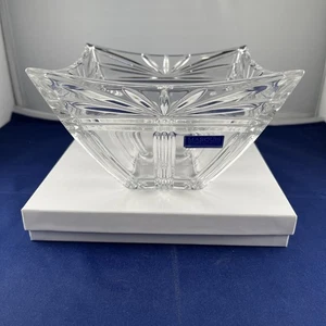 Marquis by Waterford ciotola cristallo Odissea piatto taglio quadrato 3 5/8" alto x 6" - Foto 1 di 9