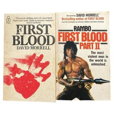 First Blood & Rambo First Blood Parte 2 David Morrell Pan Libros Conjunto De Colección Foto 1 de 4