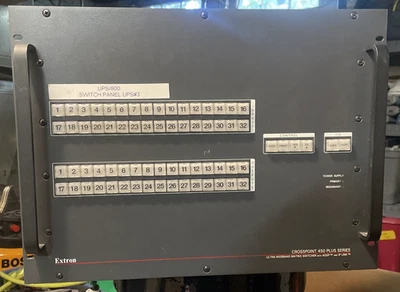 Extron CrossPoint 450 Plus Series W/ADSP 3216 HVA Matrix Switcher NO POWER - Image 1 of 4