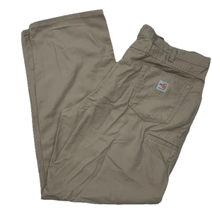 Pantalone Carhartt uomo taglia 42 x 34 ignifugo peso medio tela jeans sciolto - Foto 1 di 7