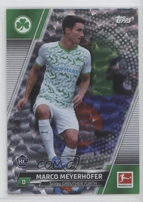2021-22 Topps Bundesliga Speckle Foil Marco Meyerhofer #85 Rookie RC - Image 1 of 2