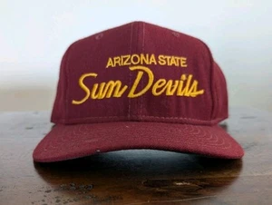 VTG Sports Specialties Wool Arizona State Sun Devils Snapback Hat Cap Rare - Picture 1 of 14