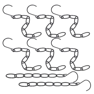  8 Pcs Garderobenständer Hanging Organizer Platzsparende Kleiderbügel - Bild 1 von 4