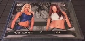 2016 Topps WWE Divas Revolution Rivalries Trish Stratus vs Lita #1 - Picture 1 of 2
