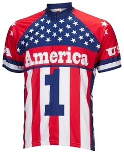 America One Men's Cycling Jersey (S, M, L, XL, 2XL) - Picture 1 of 8