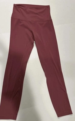 READ Lululemon Women’s Leggings Size 6? Soft Cranberry - Image 1 of 4