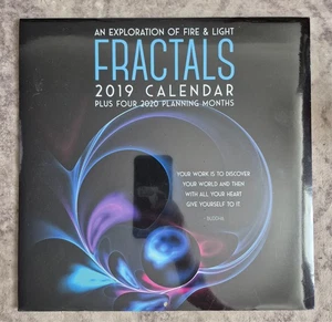 Fractals- An exploration of fire & Light 2019 Calendar (JC10 - Picture 1 of 2