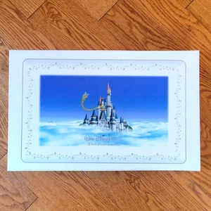 Walt Disney World Where Dreams Come True Souvenir Plate Cinderella's Castle New - Picture 1 of 10
