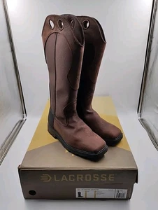 Stivali da caccia LACROSSE da uomo Snake Country 17" marroni dry-core, misura 12 larghi (#C1-A1) - Foto 1 di 17