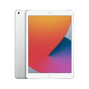 Apple iPad 8 Gen. Wi-Fi + 4G 10,2 Zoll Tablet 32GB Silber Silver - Hervorragend - Afbeelding 1 van 1