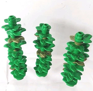 Lego Lote De 3 Plantas Acuáticas Flor Ciudad Amigos MOC RECONSTRUIR Verde Olivo Hojas - Imagen 1 de 4