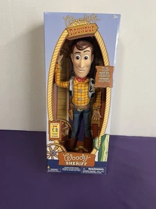 Disney Pixar Toy Story Woodys Roundup Zugschnur Sheriff Woody Puppe - Bild 1 von 2
