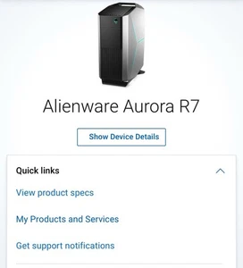 ALIENWARE AURORA R7 | INTEL CORE I7 | 16GB RAM | GeForce GTX 8gb Excellent Cond - Picture 1 of 7