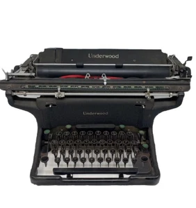 1940s Vintage Underwood Typewriter Elliott Fisher Co. Good Working Condition - Picture 1 of 11