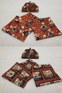 Fat Chefs Cloth Napkins (2 Patterns Available) - Picture 1 of 3