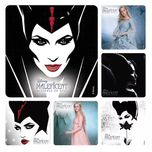 25 Disney Maleficent Herrin des Bösen schlafende Schönheit Aufkleber Party Gefälligkeiten - Bild 1 von 1