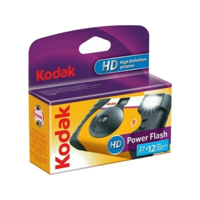 Kodak HD Power Flash Disposable Camera - 39 Exposures High Definition  SUC  (UK) - Image 1 of 4