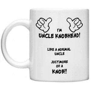 Uncle Knobhead Knob Head Gifts For Him His Fathers Brothers Funny Novelty Mug - Picture 1 of 2