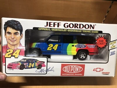 Jeff Gordon 1995 DuPont Rainbow Suburban Nascar 1/24 Diecast Brookfield Guild 24 Foto 1 de 4