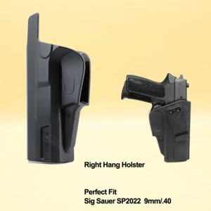 Concealed Carry IWB Holster Fit Sig Sauer SP2022 9mm 40 sw Holder Polymer Case - Picture 1 of 6