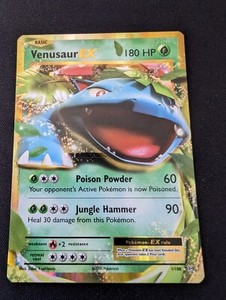 Venusaur EX 1/108 - Ultra Rare Holo - 2016 XY Evolutions - Pokemon Card
