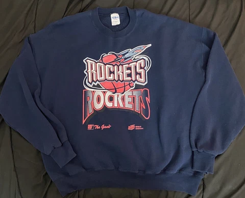 Vintage Houston Rockets Sweatshirt XXL Cover