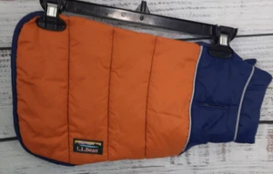 Chaqueta aislante parka clásica para perro LL BEAN Mountain talla pequeña reversible - Imagen 1 de 6