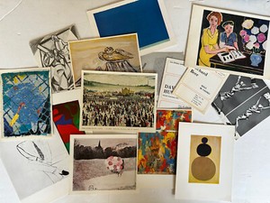 Adrian Stokes Private View Cards L. S. Lowry  Newcombe David Hockney Terry Frost