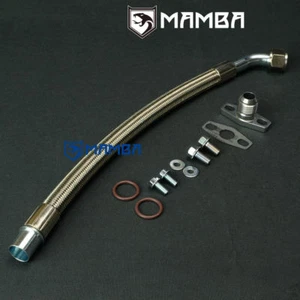 MAMBA VOLVO 940 SE 2.3T PTFE TD04H-13C turbo aceite retorno manguera línea - Imagen 1 de 3