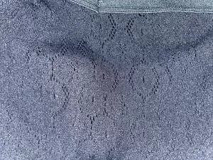 1970’s Tights - Black Lace - Size Small - Picture 1 of 2