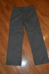 Boys BIENZOE 100% Cotton Gray Dress Pants Size 14 - Picture 1 of 3