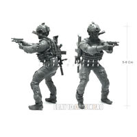 Details about   1/35 Scale Model  Modern US Marine Soldier Biochemical Mask M4 Rifle ResinFigure