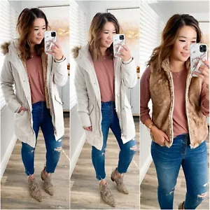 ABERCROMBIE & FITCH ULTRA 3 IN 1 MULTI WEAR PARKA JACKET COAT WOMENS SIZE MEDIUM - Picture 1 of 12