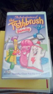 The Fresh Adventures of the Toothbrush Family RARE Just For Kids 1998 VHS teeth - Bild 1 von 2